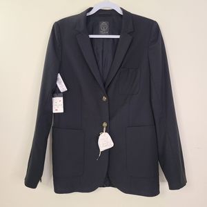 Aritzia Talula women's black, wool blend, NWT, blazer with pockets, size 12